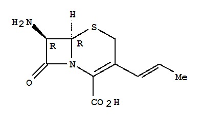(6R, 7R) -7-एमिनो-8-ऑक्सो-3- (1-प्रोपेनाइल) -5-थिया-1-अज़ाब