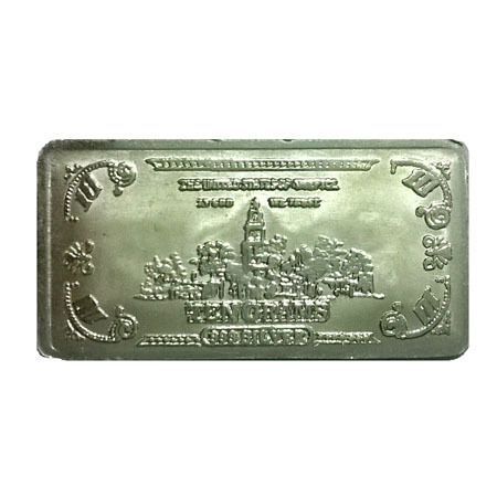 10 Gm Dollar Silver Coin