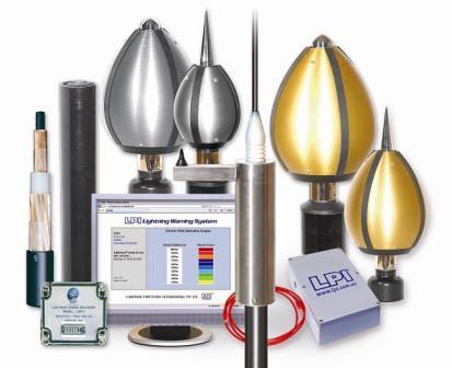 LPI Lightning Protection System Collection Volume Method - Guardian System 5 & Stormaster ESE Terminals, IEC 60-1:1989 & NF C 17-102 Compliance