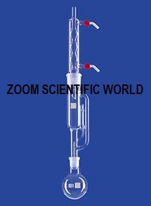 Soxhlet Extraction Apparatus - Glass, 20-3000 ml Capacity, Transparent | Chemical Laboratory Use, 220-240 Volt