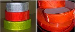 Microprismatic Reflective Tapes - 3 Inch Size, Orange, Silver & Green Colors | Waterproof, Manual Function, Lightweight 500g