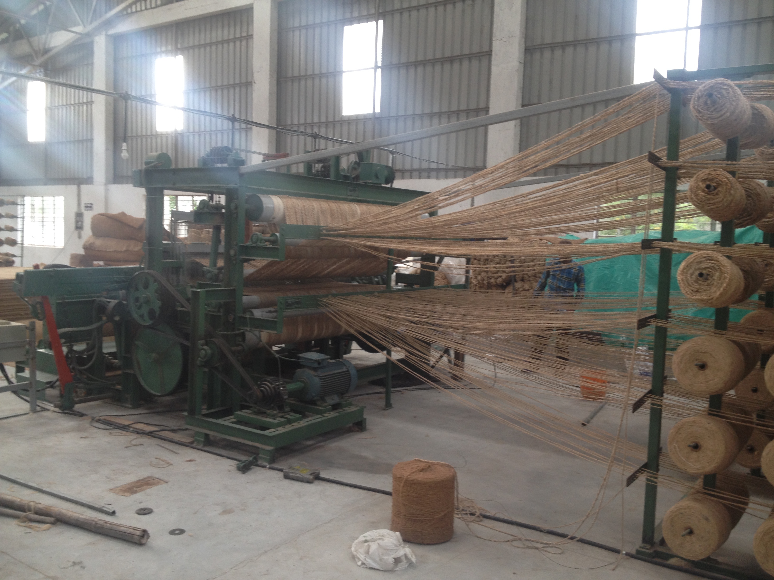 Coir Loom - Material: Steel