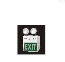 Trigonal Traffic Sign Emergency Light With Night Glow Signage Double Beams