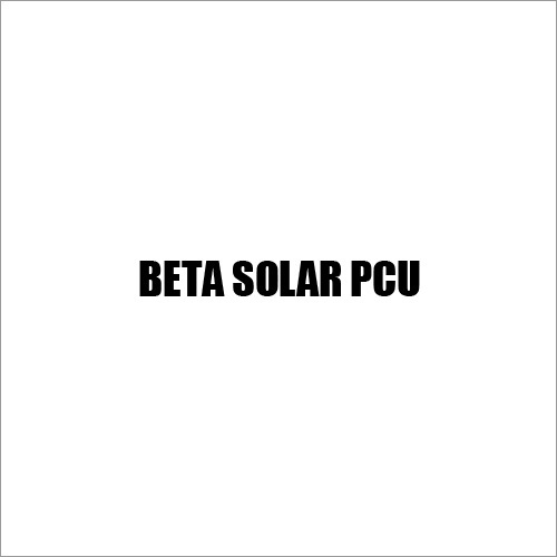 Beta Solar PCU का परिचय