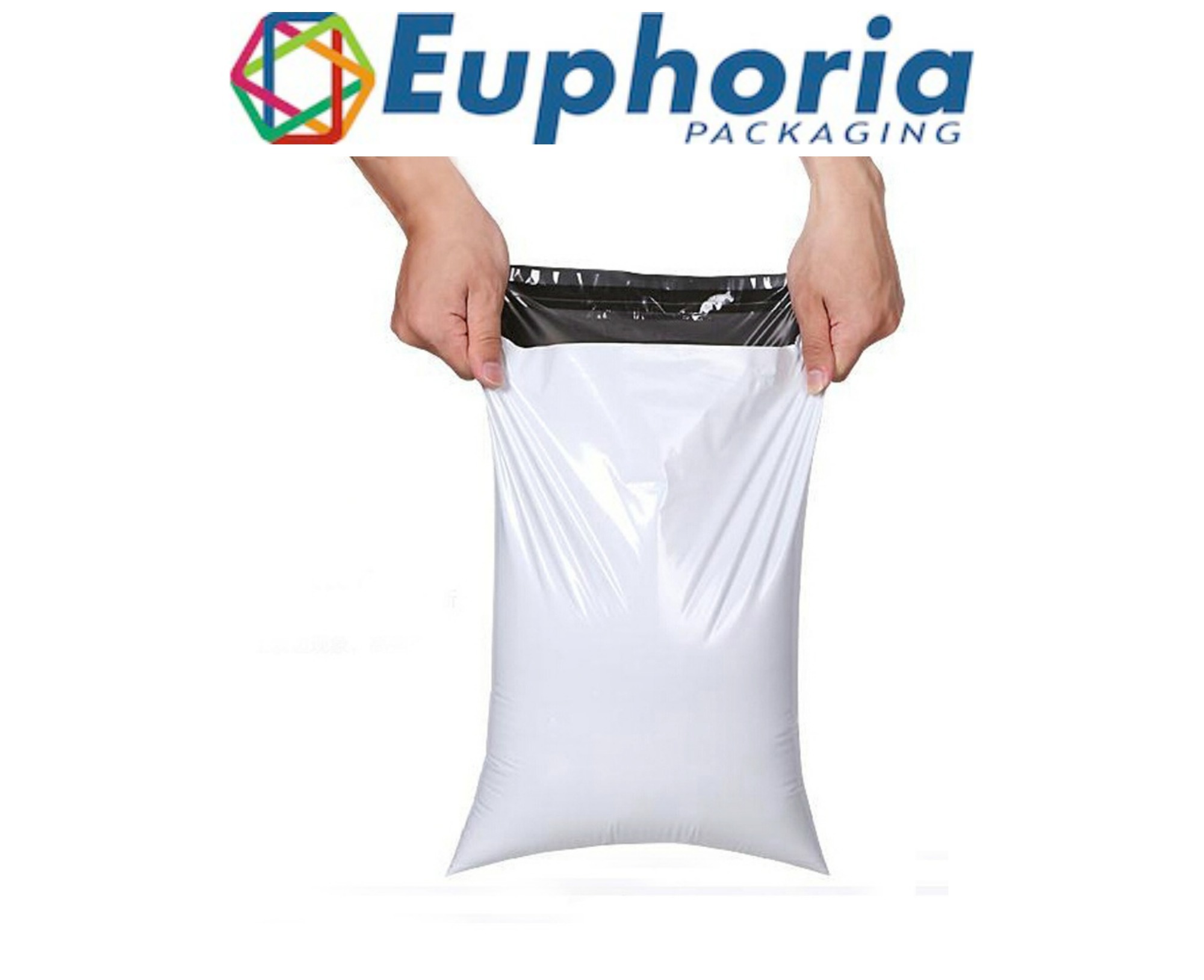 Security Courier Bags - Ldpe Material, 4 To 23 Inch Size | Plain/printed Pattern, Self Adhesive Seal, Recyclable, Customizable Logo, White/black Color