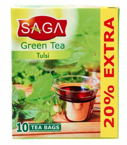 तुलसी ग्रीन टी बैग्स