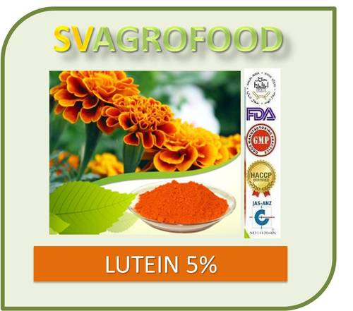 Lutein Extract - 5% Leaf Powder, 99% Purity, 2-3 Years Shelf Life