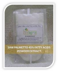 Saw Palmetto Extract Fatty Acid Shelf Life: 1-3 Years