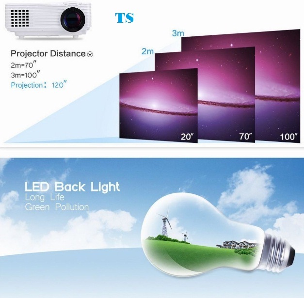Led Hd Ready Android Wifi Projector