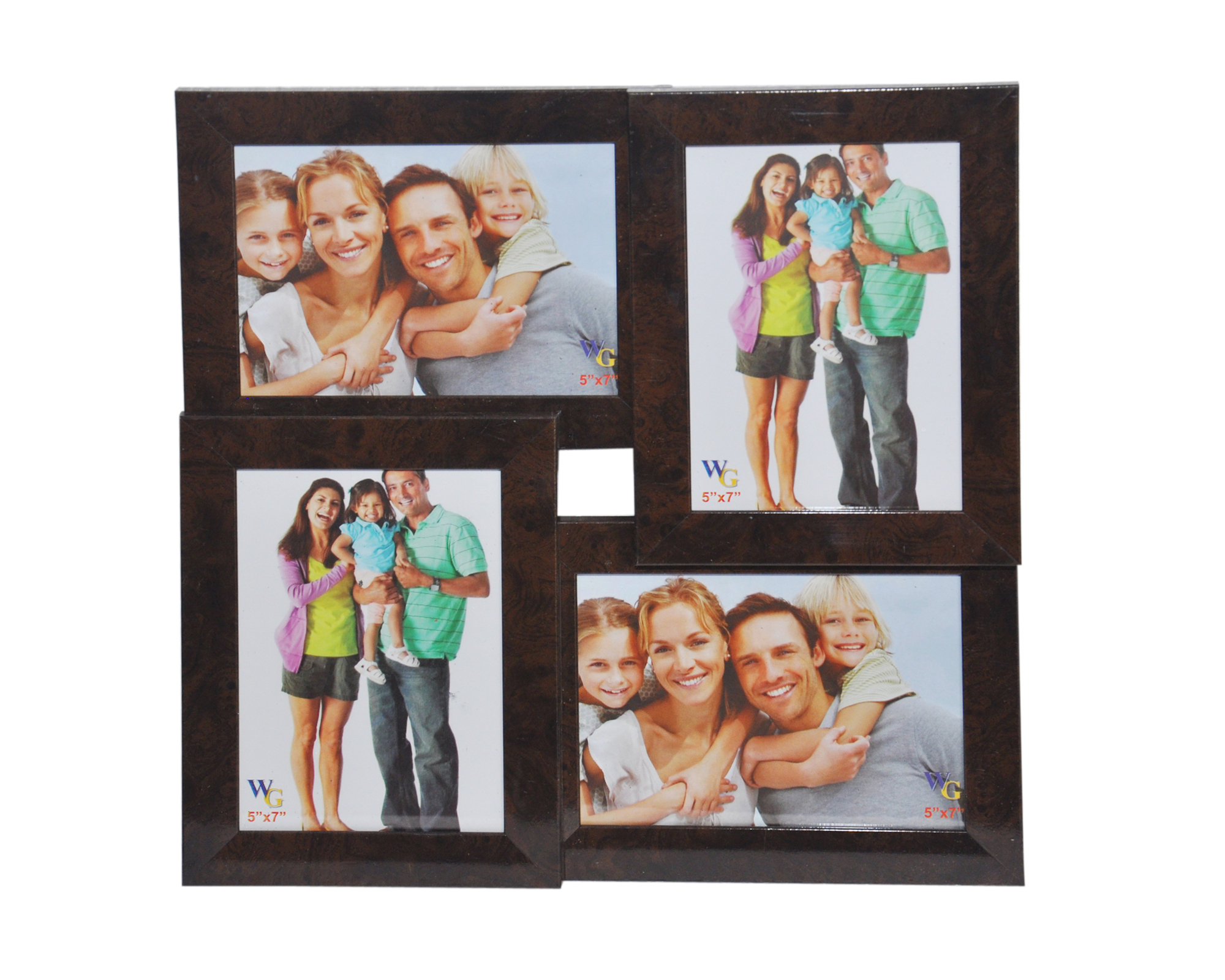 Brown Vertical Collage Picture Frames