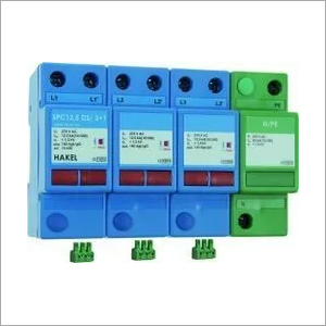 Blue And Green Lightning Arrester For The Commercial Buildings