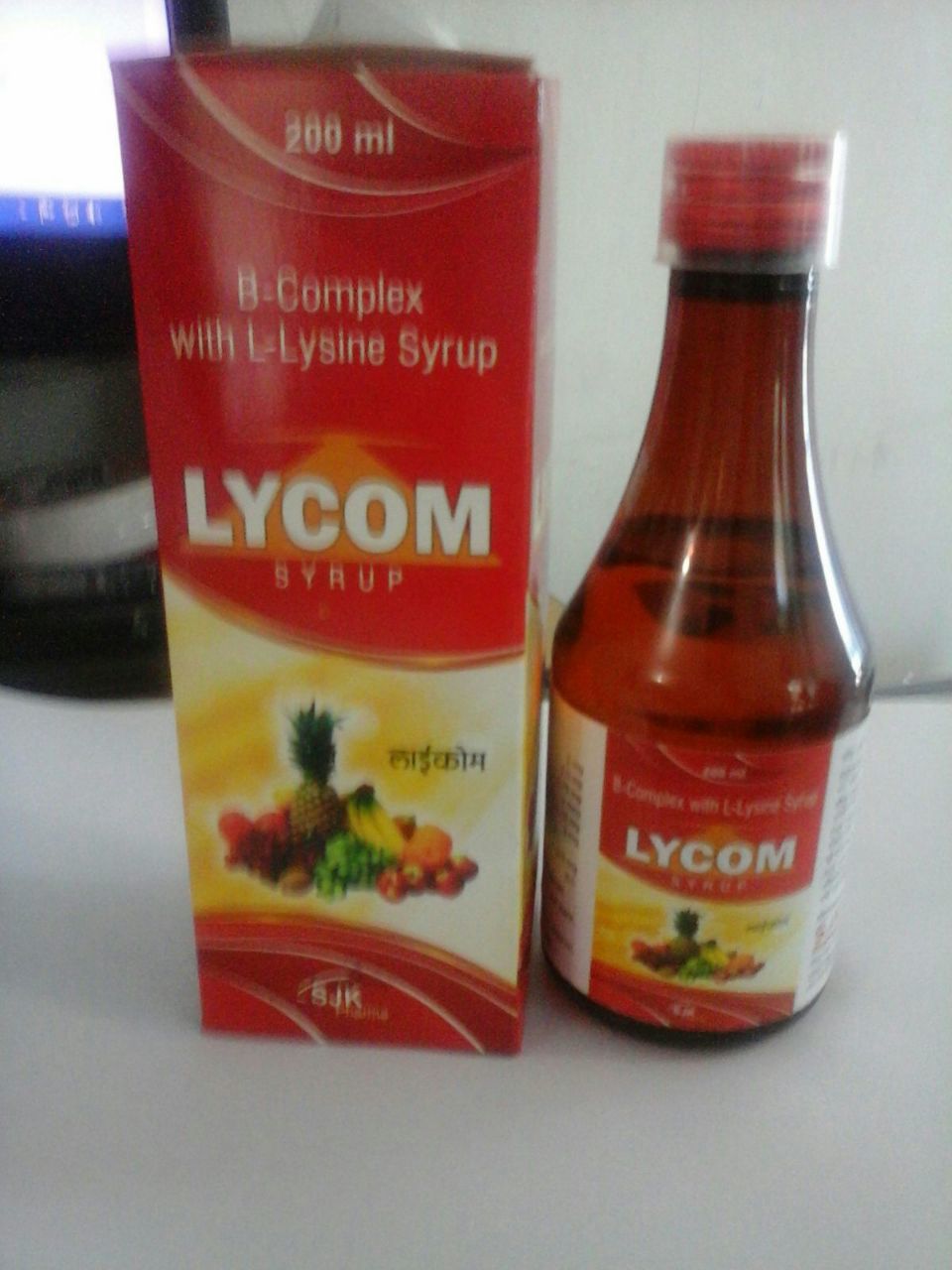 B Complex L Lysine Syrup