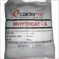 Whytheat Refractory Castable - High Al2O3 White Heat Type A Castable, Max Service Temp 1750°C, Optimal Structural Integrity, Low Impurities