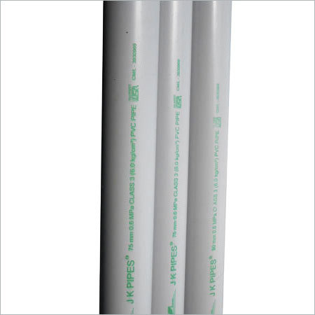 Light-Gray Plastic Pvc Pipes