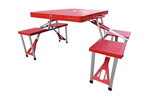 Pvc Picnic Table With Umbrella