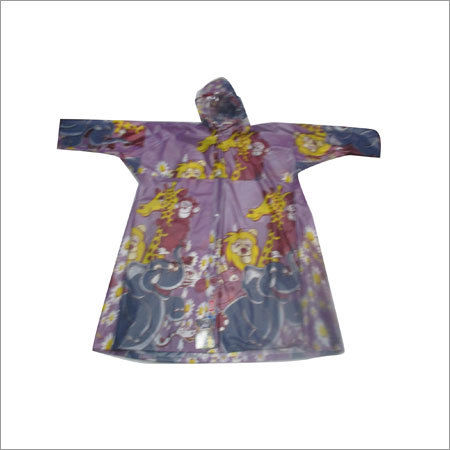 Girls Printed Raincoat