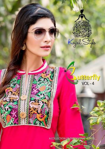 Embroidered Cotton Kurtis