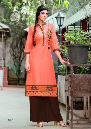 Butterfly Cotton Kurtis