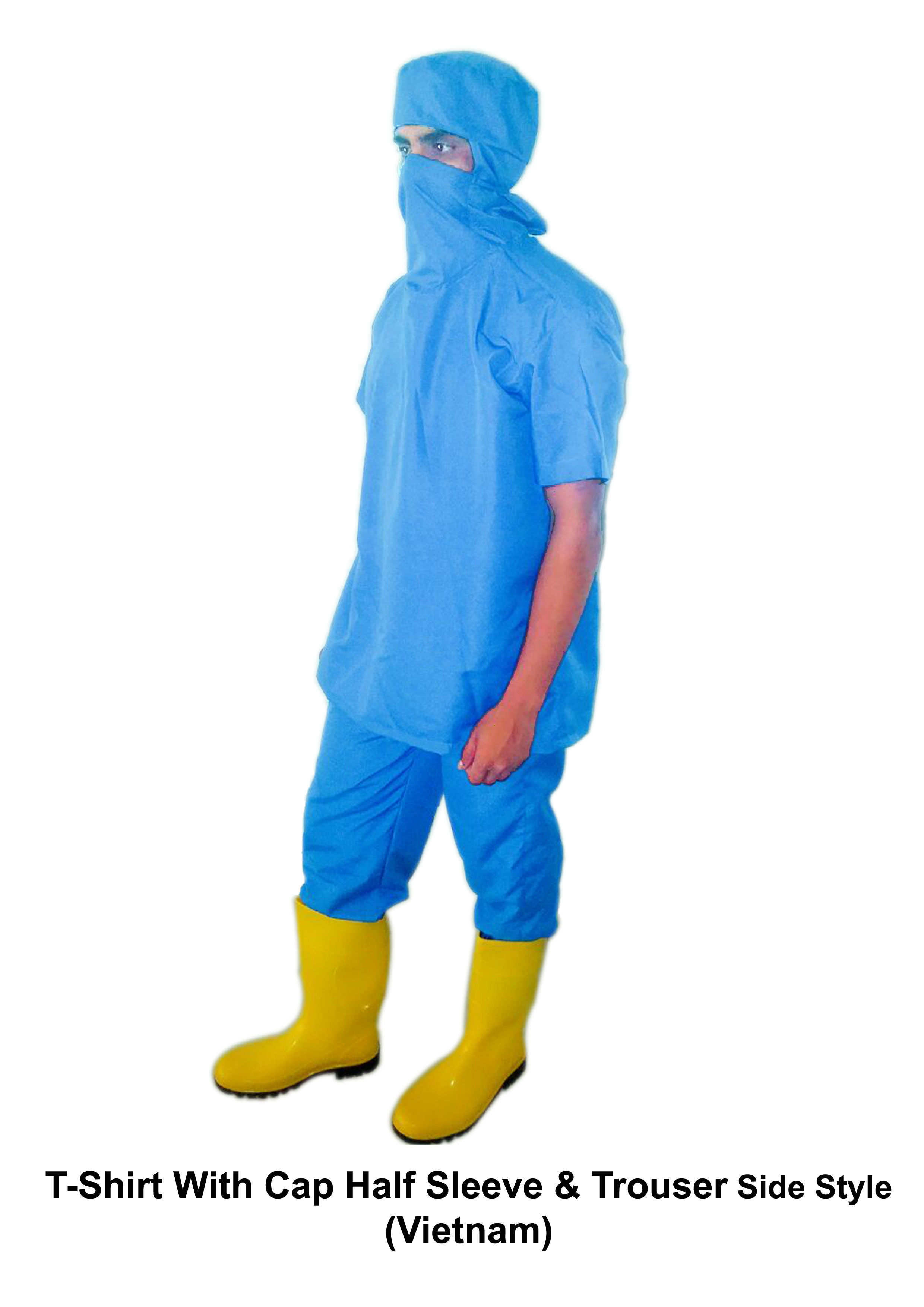 T-shirt With Cap Half Sleeve & Trouser