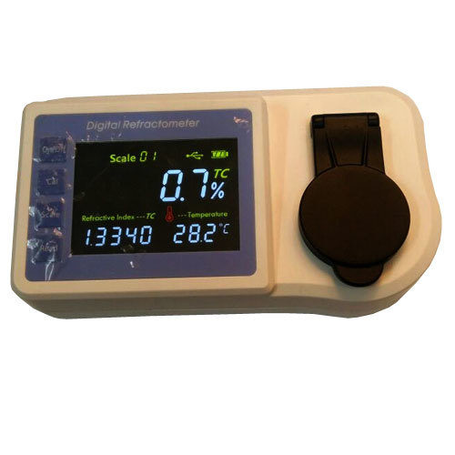 Digital Refractometer - High Accuracy Measurement, Compact Design, User-Friendly Interface, Calibration Functions