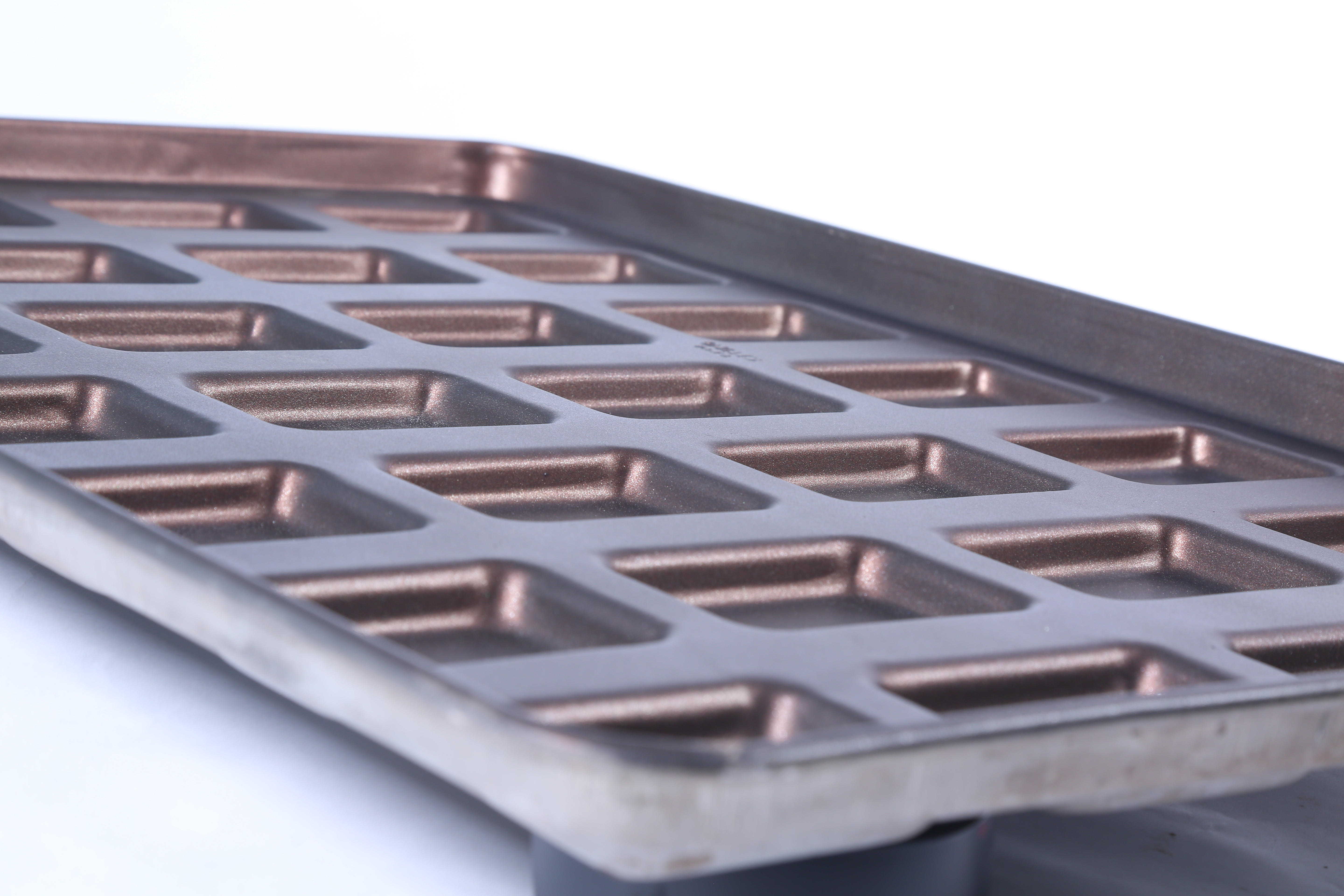 Bun Baking Tray - Stainless Steel, 304.8x203.2x63.5 Mm, Dark Gray | Perfect Finish, Eco-friendly, Smooth Texture