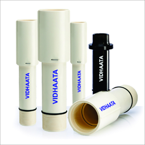 Column Pipes - PVC Material, Various Dimensions, Threaded & Thread Sealed | Durable, Lightweight, Non-Reactive for Submersible Pumps