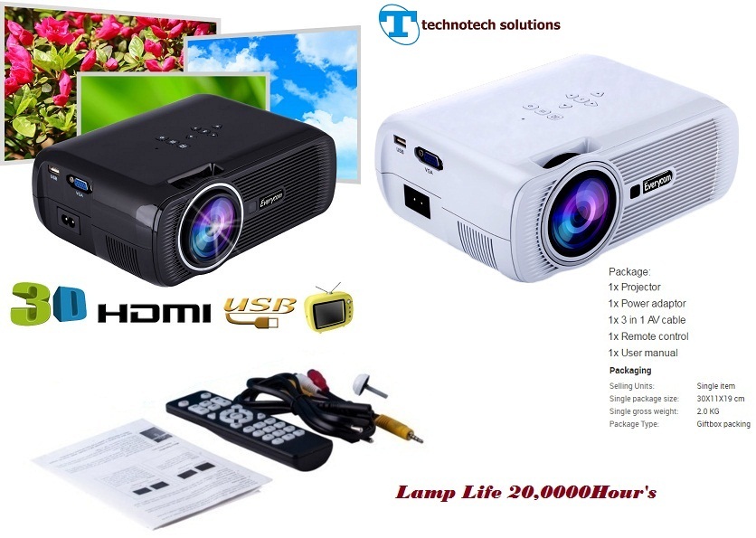 Everycom X7 Led Hd Ready Projector