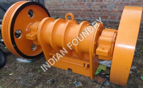 Jaw Crusher - High Capacity Metal, Semi-Automatic | 550 Watt Electric Power, Adjustable Gap