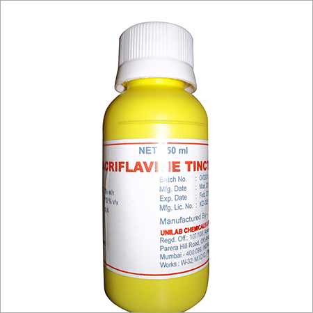 Acriflavine Tincture - Application: Pharmaceutical Industry