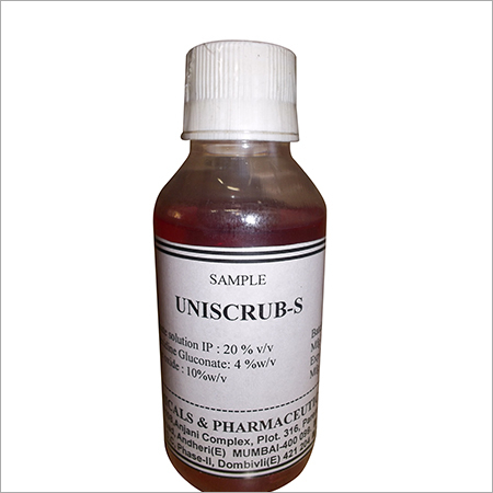 Uniscrub S - Application: Pharmaceutical Industry