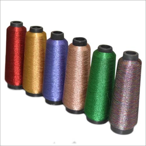 Thread Rolls - 100% Polyester, Multi Color | Plain Filament, Light Weight, Washable, High Tenacity, Fancy Yarn for Embroidering
