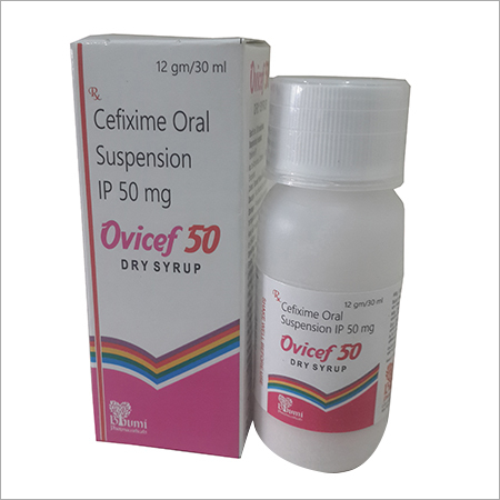 Cefixime Suspension - Hygienic PET Bottle Packaging | Effective Against Sensitive Bacterial Infections, Long Shelf Life