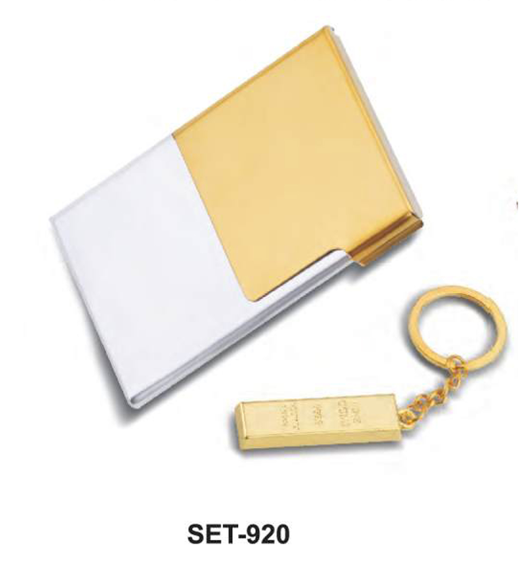 Gift Set With Cardholder And Pen