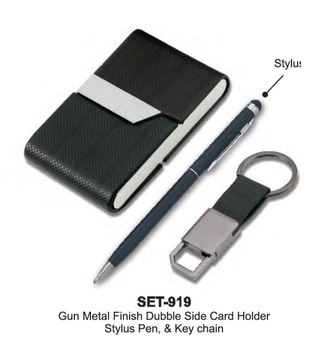 Gift Set With Cardholder And Pen