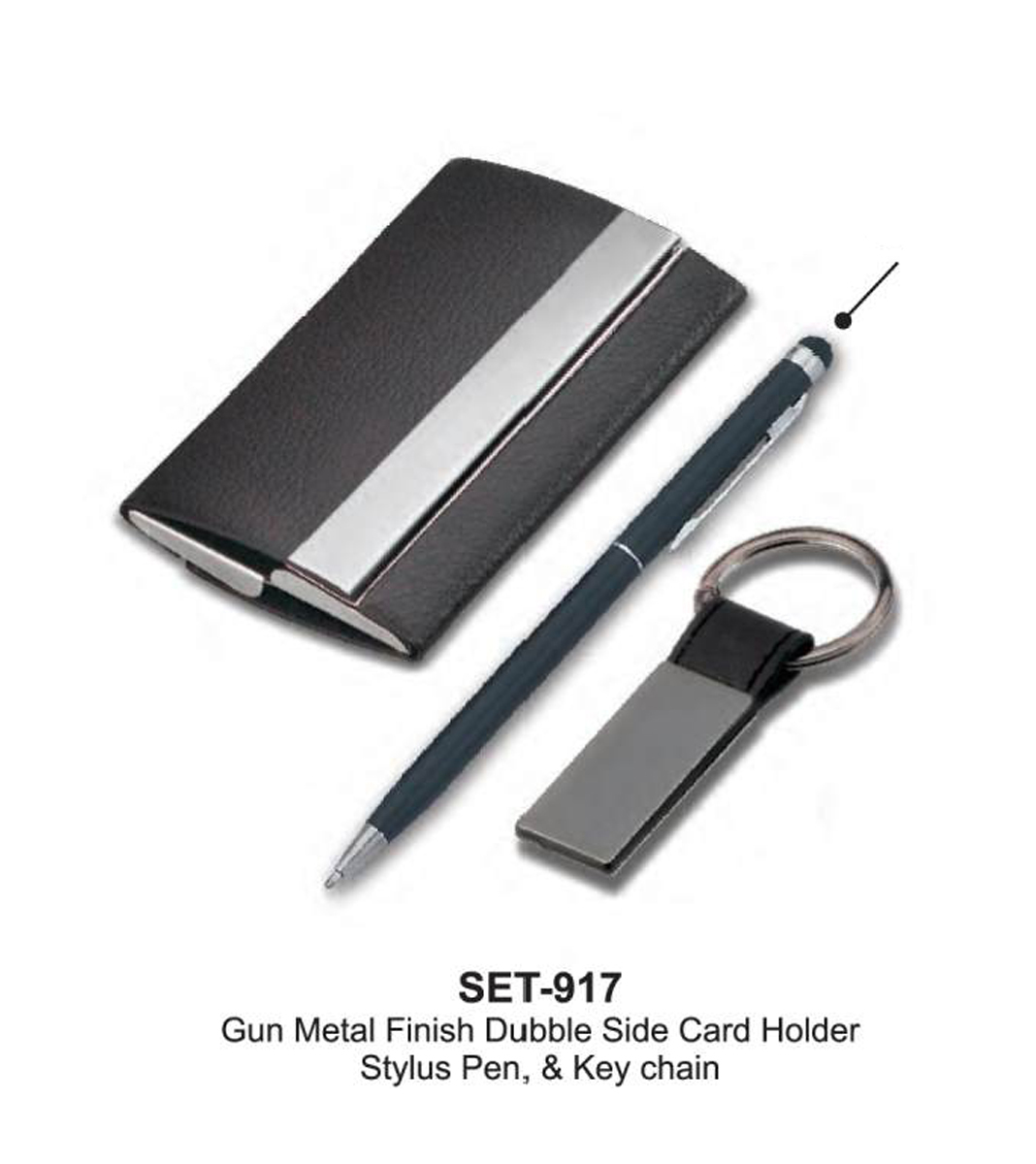 Gift Set With Cardholder And Pen