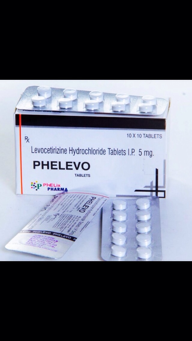 Levocetirizine Tablets - 5 Mg, Blister Pack Of 10 Tablets | Effective Relief, Long Shelf Life, Reliable Standards, Safe To Consume