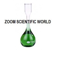 Kohlrausch Flask (Mud Flask) - Glass, Capacity 50ml / 100ml / 200ml, Transparent | Ideal for Chemical Laboratory Usage