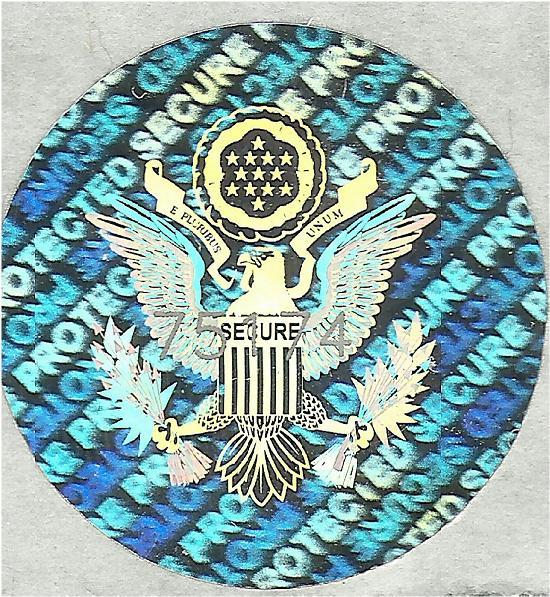 Made In Usa-hologram Labels