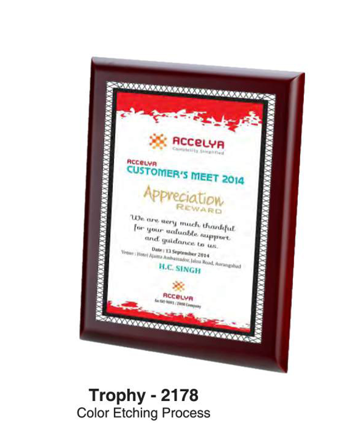 Ceramic Tile Plaque