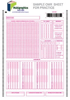 Olympiad Exams Omr Sheet