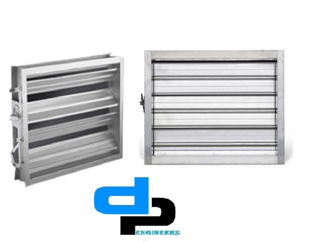 Volume Control Damper - Premium Aluminum, Adjustable Size For Versatile Airflow Control