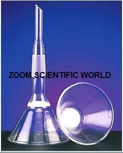 Conical Filter - Glass, Sintered Disc, 25ml Capacity, Disc Diameter 20mm, Porosity Grade G1-G4 | Transparent for Laboratory Chemical Usage
