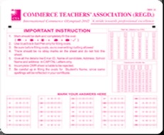 Attendance OMR Sheet