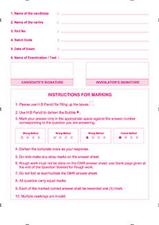 Carbonless Omr Sheet