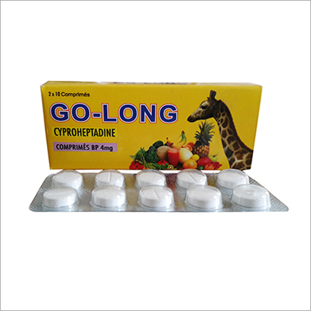 Cyproheptadine Hydrochloride Anhydrous Tablet - Antihistamine Relief for Allergy Symptoms, Blocks Histamine to Alleviate Hives and Itching