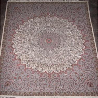 हाथ से गाँठ लगाई गई ऊनी गलीचा