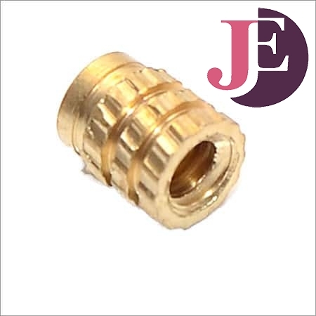 Brass Cross Knurling Inserts - 6mm Length, 5mm OD, 3mm Metric Threads | Rust-Resistant, Durable, High Dimensional Accuracy