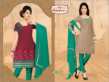 चंदेरी सलवार कुर्ता