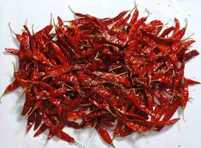 सूखी मिर्च