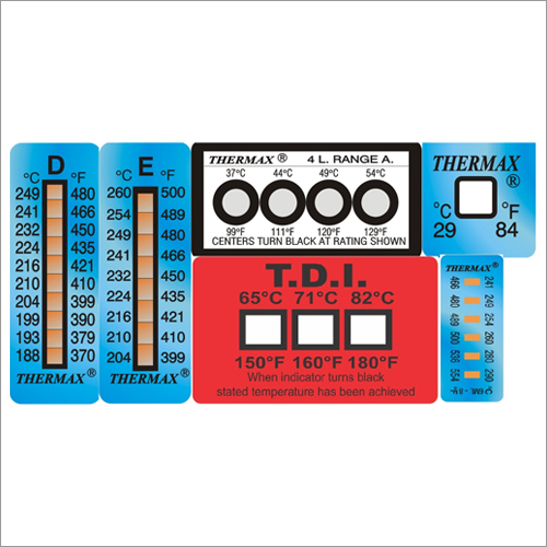 थर्मैक्स तापमान संकेतक पट्टी